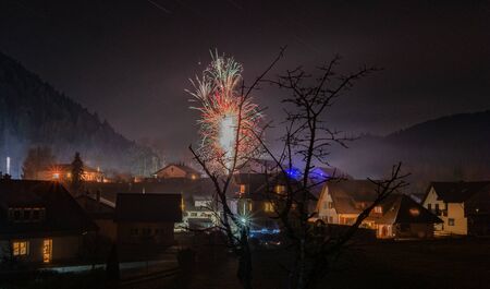 New Year's Eve in the Black Forestの写真素材