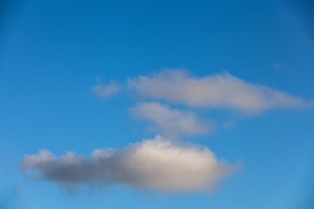 Blue sky  with cloudsの写真素材