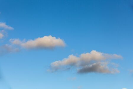 Blue sky  with cloudsの写真素材