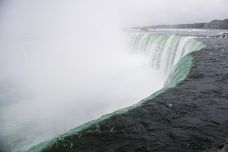Niagara Falls view from above at daytime in Kanadaの写真素材