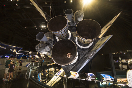 Space Shuttle Atlantis in Kennedy Space Center, Florida
