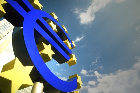 The Euro sign in Frankfurt