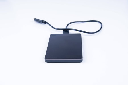 external harddiskの写真素材