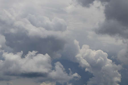 Clouds in the skyの写真素材