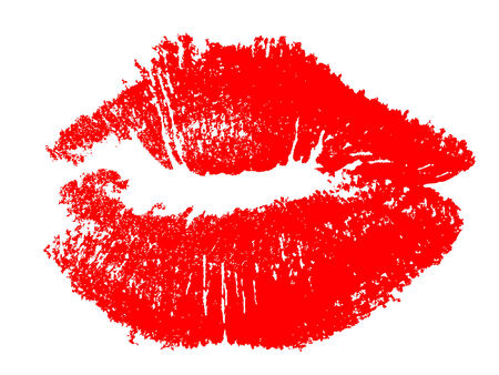 Lip Print のイラスト素材