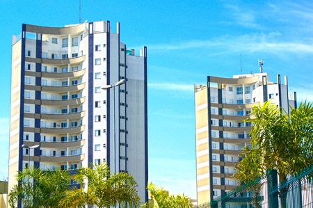 In the Taubaté city this new apartments it's nice and modernの写真素材