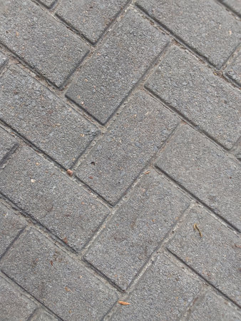 Background of gray paving slabs. Texture of paving slabs.の写真素材