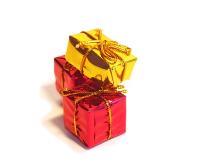  gift , isolated on white の写真素材