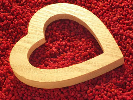 heart an stoneの写真素材