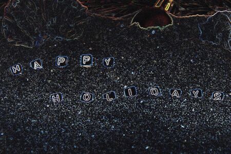 happy holidaysの写真素材