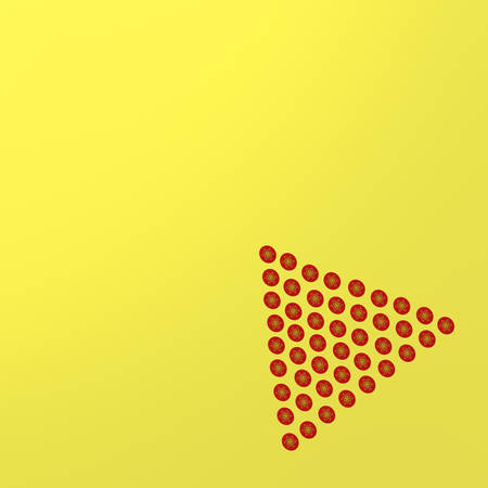 yellow and red pattern
