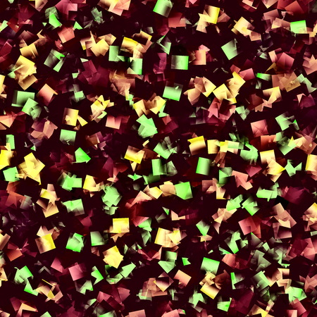 many small squares superimposed to an abstract patternの写真素材