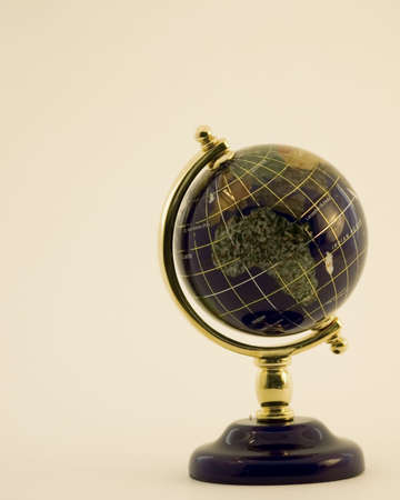 Jewel Globe highlight on Africaの写真素材