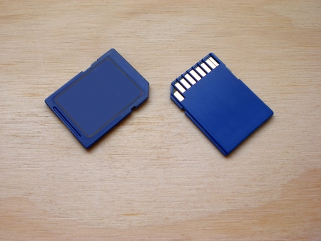 SD cardの写真素材