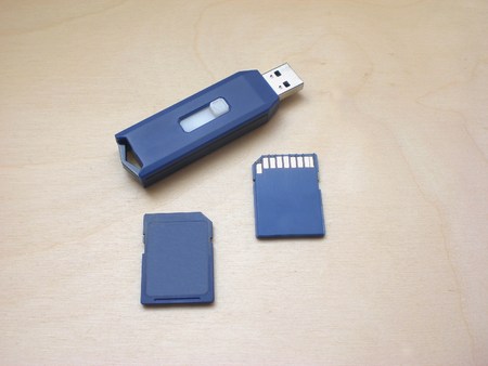 Storage devicesの写真素材