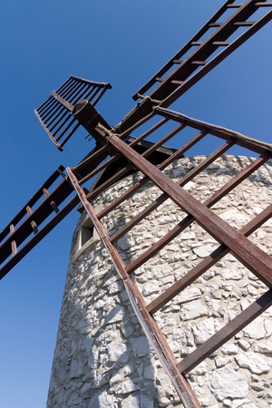 Windmill of Provence in Marseille, Franceの写真素材