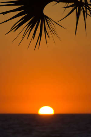 Sunset in Mahajanga (Majunga), Madagascarの写真素材