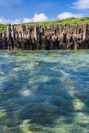 Karts in the Emerald Sea, northern of Madagascarの写真素材