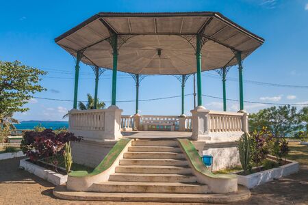 The square of Diego Suarez (Antsiranana), north of Madagascarの写真素材