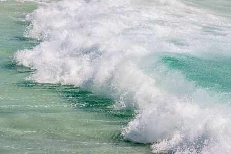 Wave in the lagoon of emerald sea, Antsiranana bay (Diego Suarez), north of Madagascarの写真素材