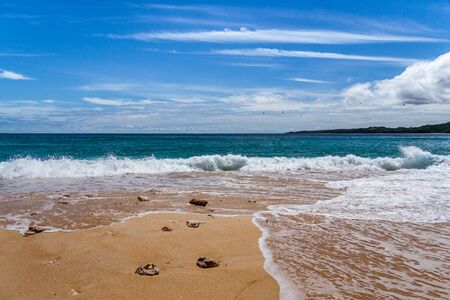 Wild beach in Nosy Be, Madagascarの写真素材