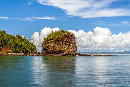 Rocky islet of Nosy Tanikely (Nosy Be), North of Madagascarの写真素材