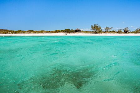 The emerald sea of Antsiranana bay (Diego Suarez), northern Madagascarの写真素材