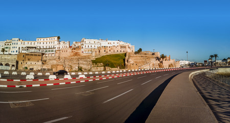 The ancient medina of Tangier, Moroccoの写真素材