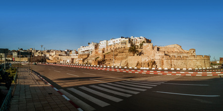 The ancient medina of Tangier, Moroccoの写真素材