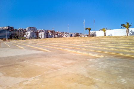 The new marina of Tangier, north of Moroccoの写真素材