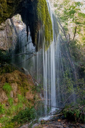 Water with splashesの写真素材