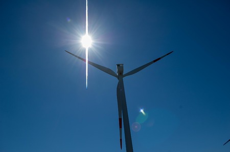 wind farm ripabella in tuscany