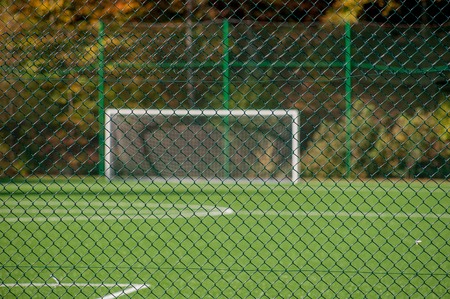 soccer field in synthetic grass