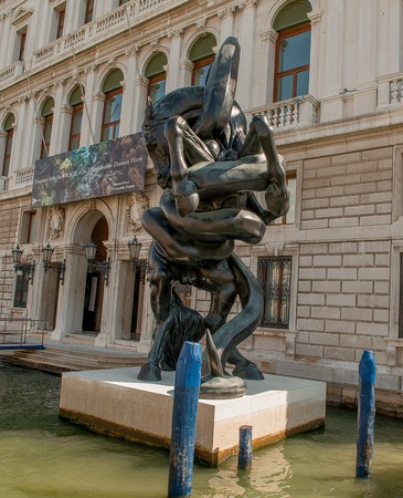 Venice italia August 2017: 57th biennial of artのeditorial素材