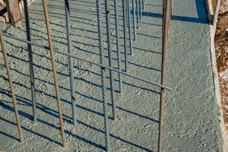 reinforced concrete wall construction