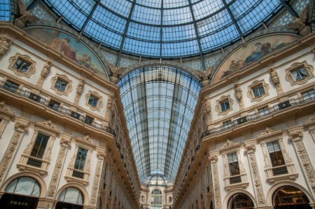 dome gallery in milanのeditorial素材
