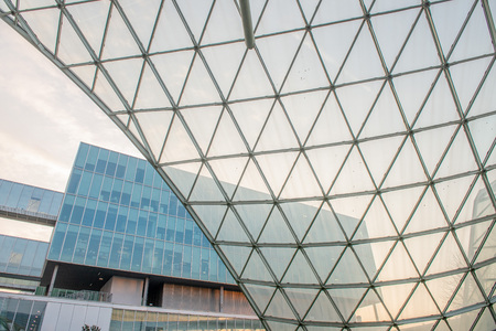 Rho Milano Italy 2 December 2018: Fiera Milano Rho entrance. Fiera Milano Rho is an important international trade fair and conference on visual communication and commerceのeditorial素材