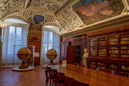 Angelo Mai Civic Library of Bergamoのeditorial素材