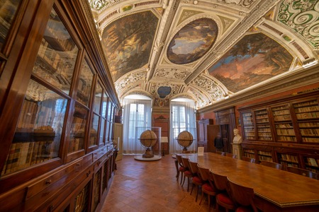 Angelo Mai Civic Library of Bergamoのeditorial素材