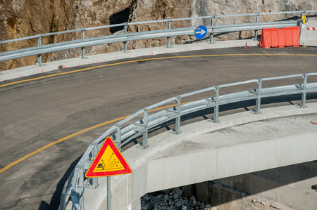 road construction siteの写真素材