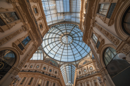 dome gallery in milanのeditorial素材