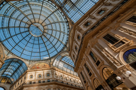 dome gallery in milanのeditorial素材