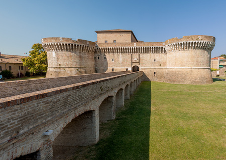 fortress medieval Italyのeditorial素材