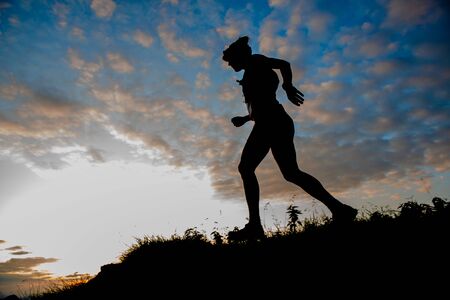 Serina Italia September 1st 2019: Extreme race for very physically prepared athletes on the crests of the orobic mountains. Long 50 kilometers with 5000 meters of elevation difference. Valid for the European championshipの写真素材