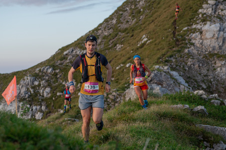 Serina Italia September 1st 2019: Extreme race for very physically prepared athletes on the crests...