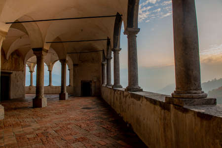 San Patrizio Sanctuary of Colzateの写真素材
