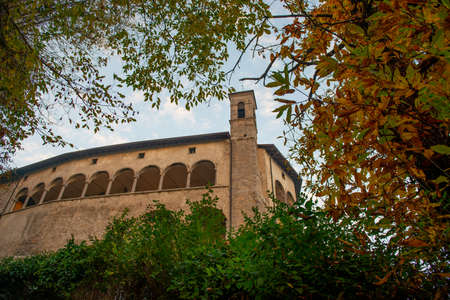San Patrizio Sanctuary of Colzateの写真素材