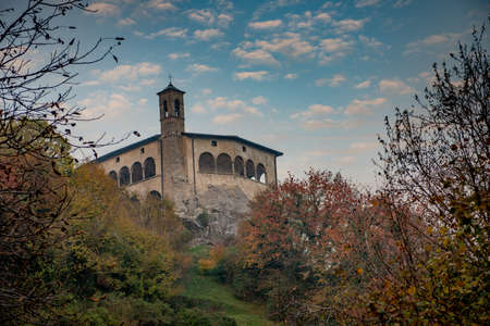 San Patrizio Sanctuary of Colzateの写真素材