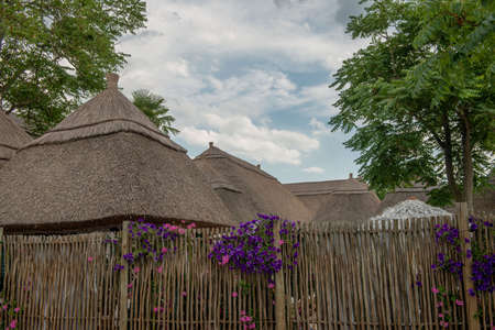 casoni, typical residence of Venetian fishermenの写真素材