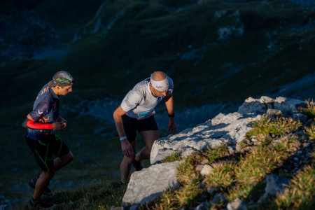 Serina Italia September 4 st 2022: Dangerous mountain run for highly trained athletes physically and...